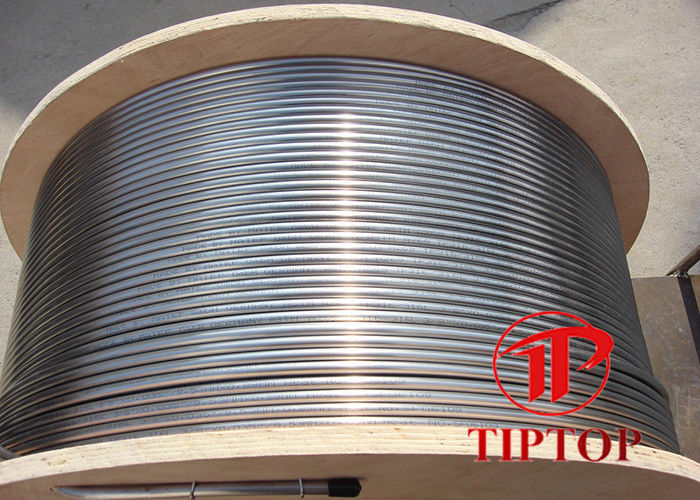 Customized 316L ASTM A269 Ss Stainless Steel Coiled Tubing