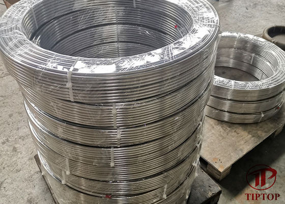 ASTM A632 1/4" OD 120Mpa SS Hydraulic Control Line Tubing